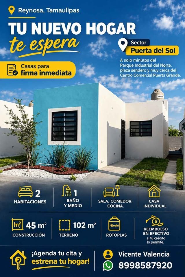 2 habitaciones 1 baño - Casa 2